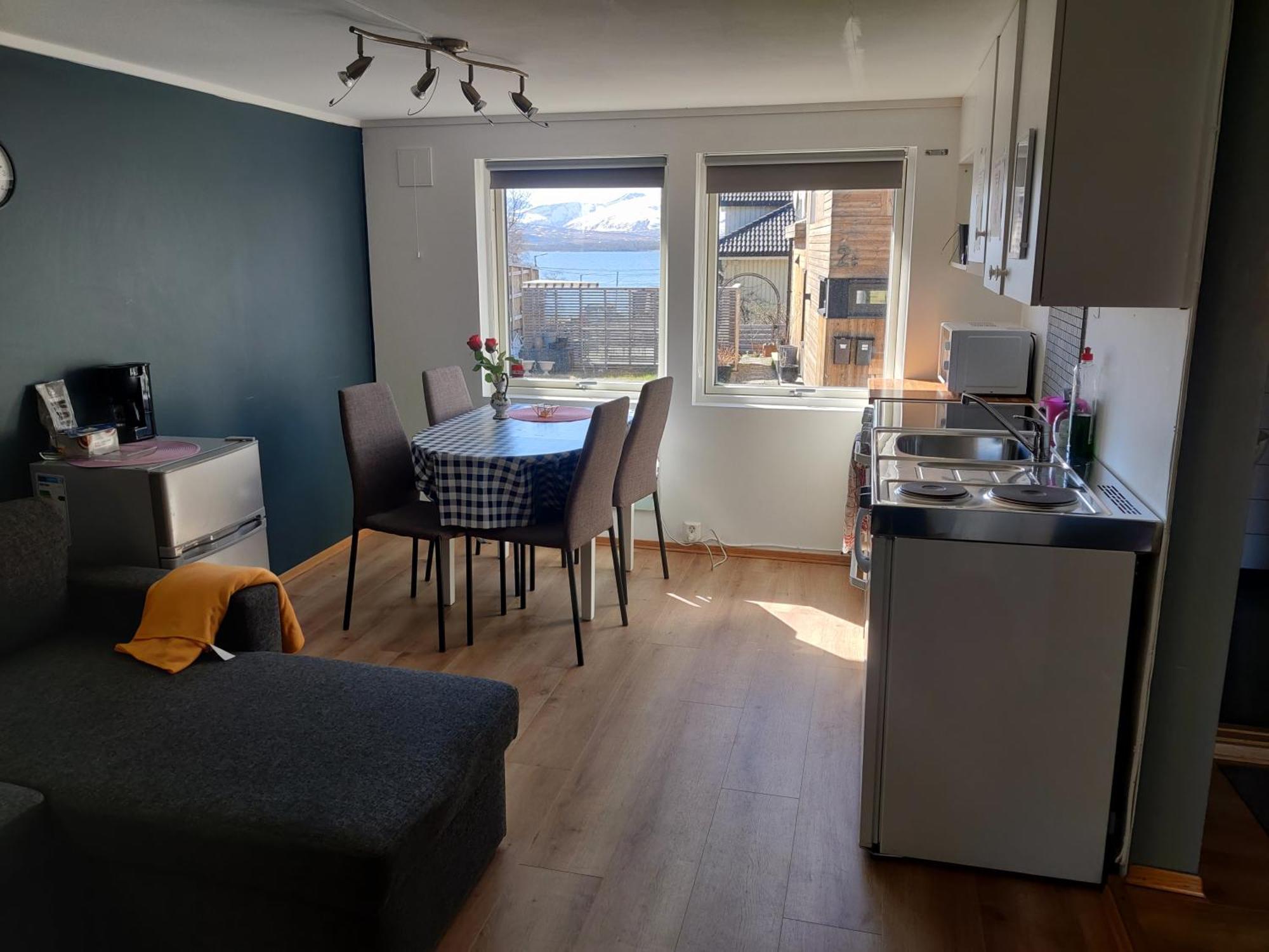 טרומסה Feelhome Small 1 Bedroom Apartment Polar Vegen חדר תמונה